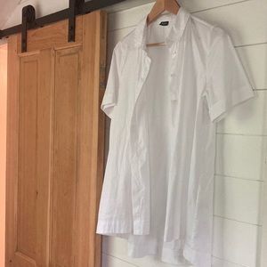 Emme Marella 100% cotton long line button down size 6